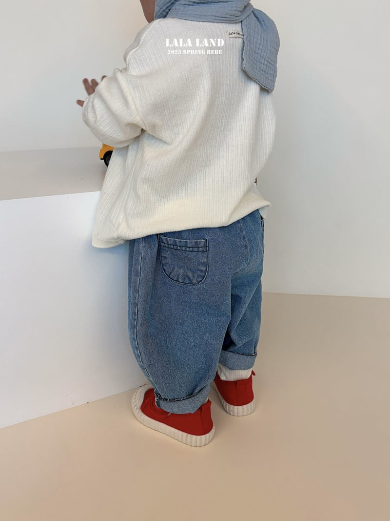 Lalaland - Korean Baby Fashion - #babyboutique - Bebe Eyelet Stitch Tee - 9