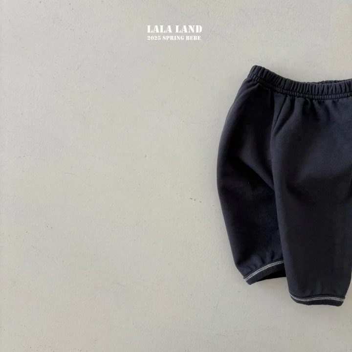 Lalaland - Korean Baby Fashion - #babyboutiqueclothing - Bebe Stitch Pants - 6
