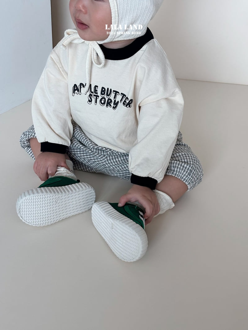 Lalaland - Korean Baby Fashion - #babyboutiqueclothing - Bebe Apple Butter Raglan Tee - 11