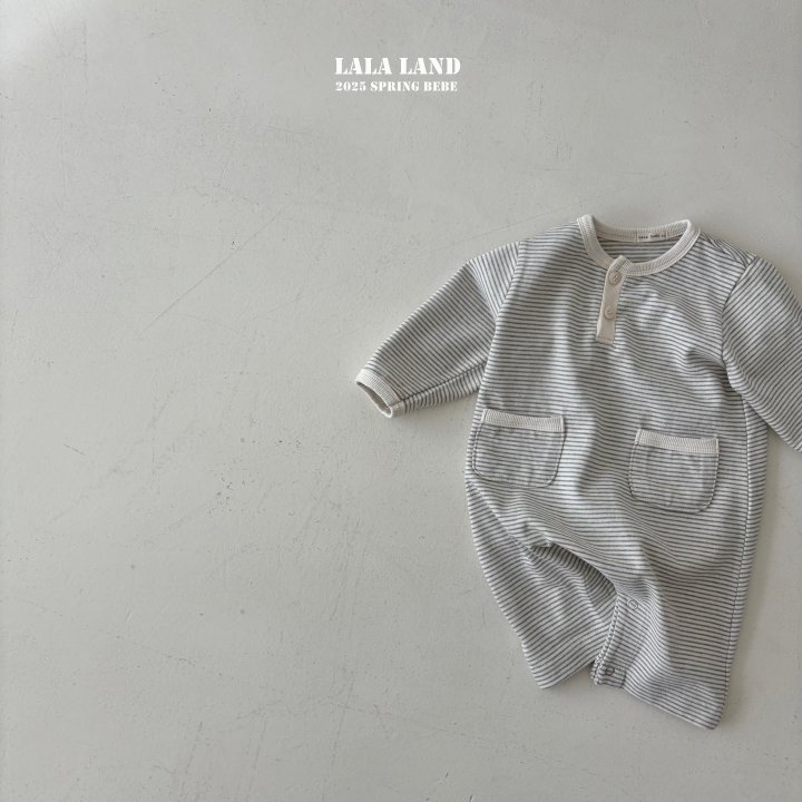Lalaland - Korean Baby Fashion - #babyboutiqueclothing - Bebe Milk Candy Suit - 4