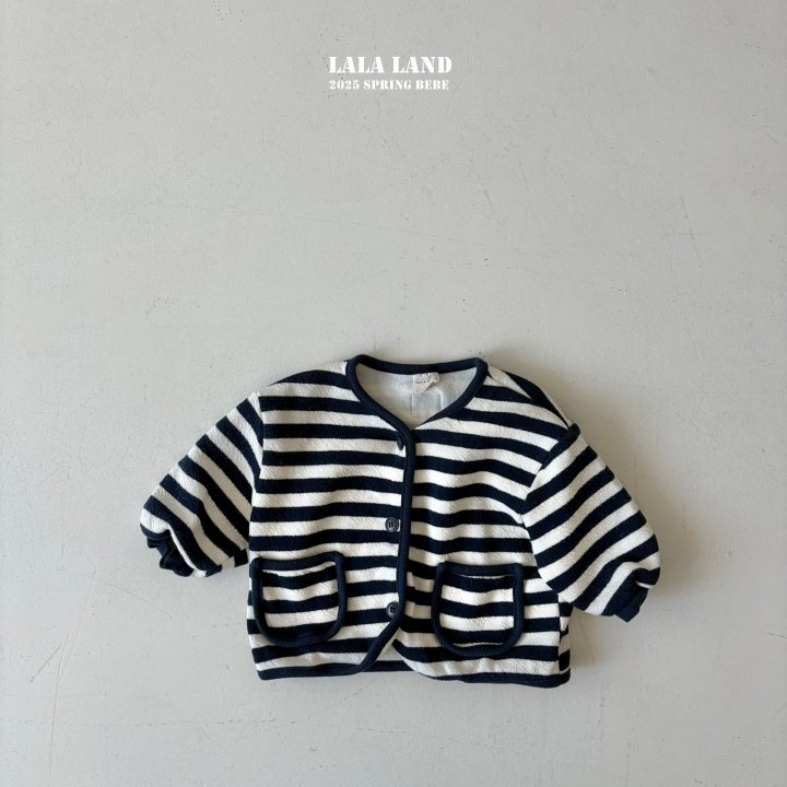 Lalaland - Korean Baby Fashion - #babyclothing - Bebe Spring Quilted Jumper - 5