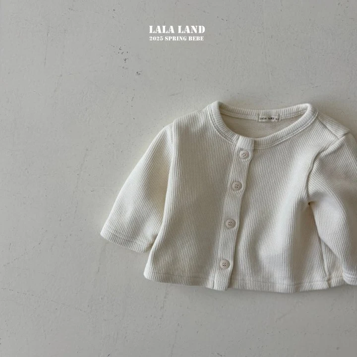 Lalaland - Korean Baby Fashion - #babyclothing - Bebe Spring Knit Cardigan - 3