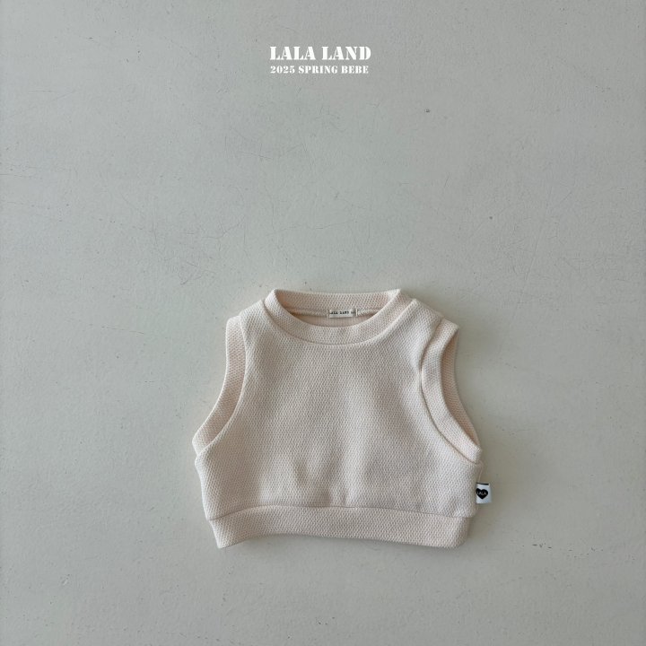 Lalaland - Korean Baby Fashion - #babyclothing - Bebe Spring Knit Vest - 2