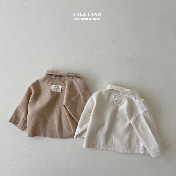 Lalaland - Korean Baby Fashion - #babyclothing - Bebe Peach Shirt