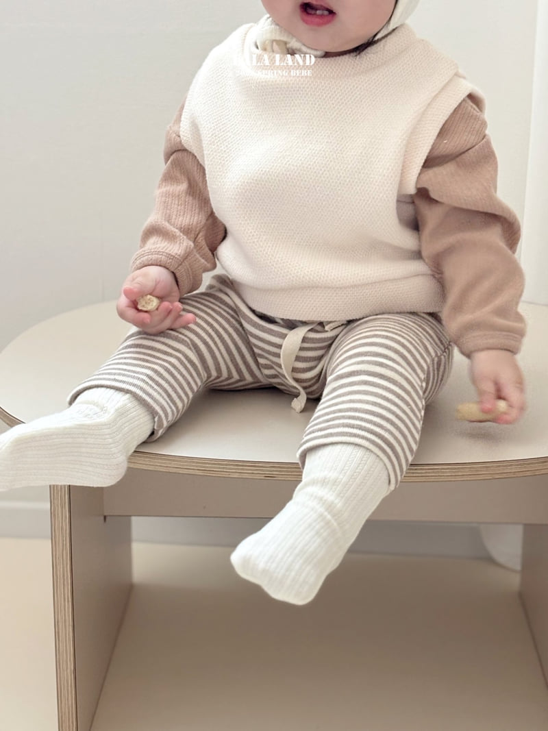 Lalaland - Korean Baby Fashion - #babyfashion - Bebe ST Mochi Leggings - 10