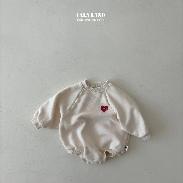 Lalaland - Korean Baby Fashion - #babyfashion - Bebe Love Heart Suit - 2