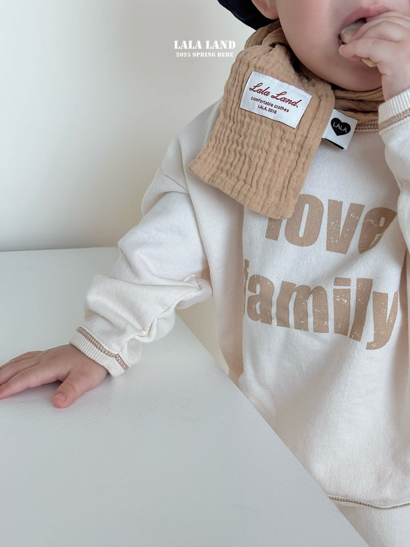 Lalaland - Korean Baby Fashion - #babyfashion - Bebe Love Stitch Sweatshirts - 9