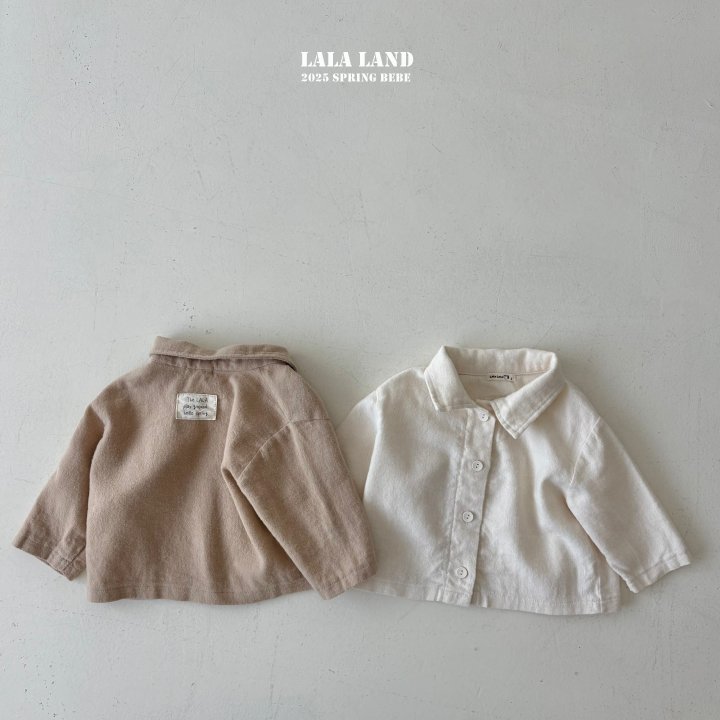 Lalaland - Korean Baby Fashion - #babyfashion - Bebe Peach Shirt - 2
