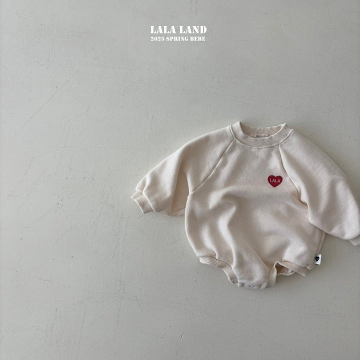 Lalaland - Korean Baby Fashion - #babyfever - Bebe Love Heart Suit - 3
