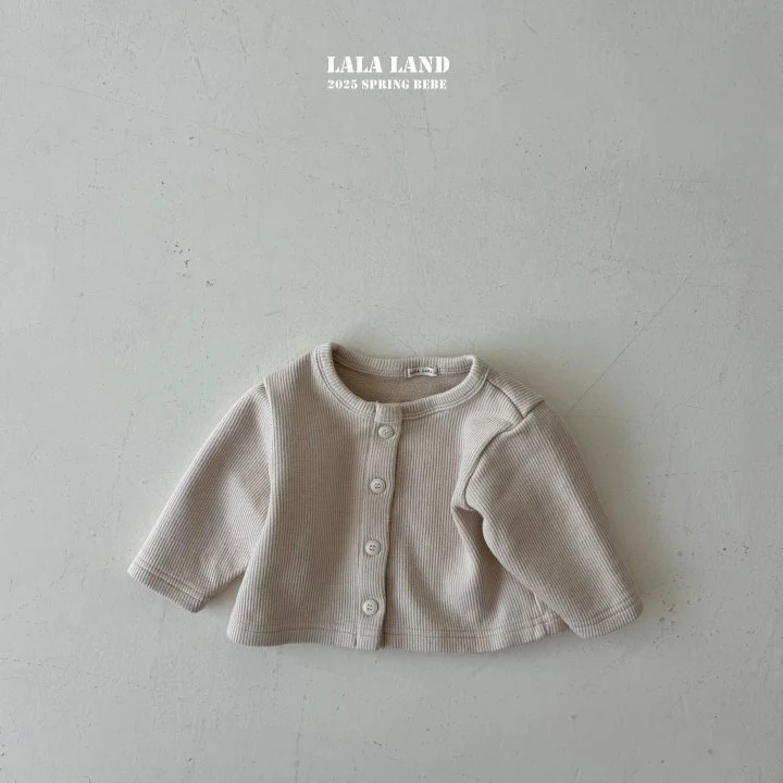 Lalaland - Korean Baby Fashion - #babyfever - Bebe Spring Knit Cardigan - 5