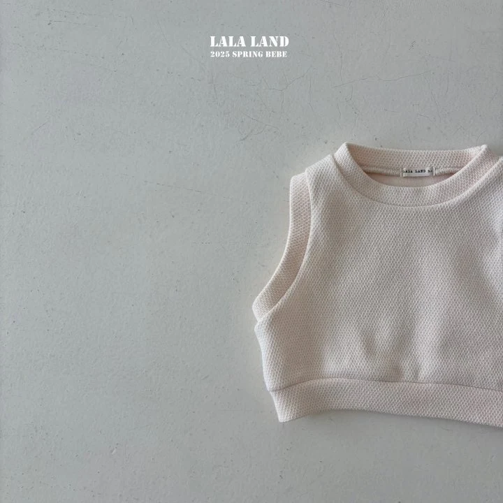 Lalaland - Korean Baby Fashion - #babyfashion - Bebe Spring Knit Vest - 4