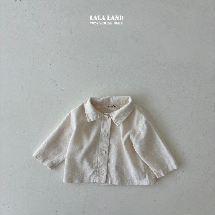 Lalaland - Korean Baby Fashion - #babyfever - Bebe Peach Shirt - 3