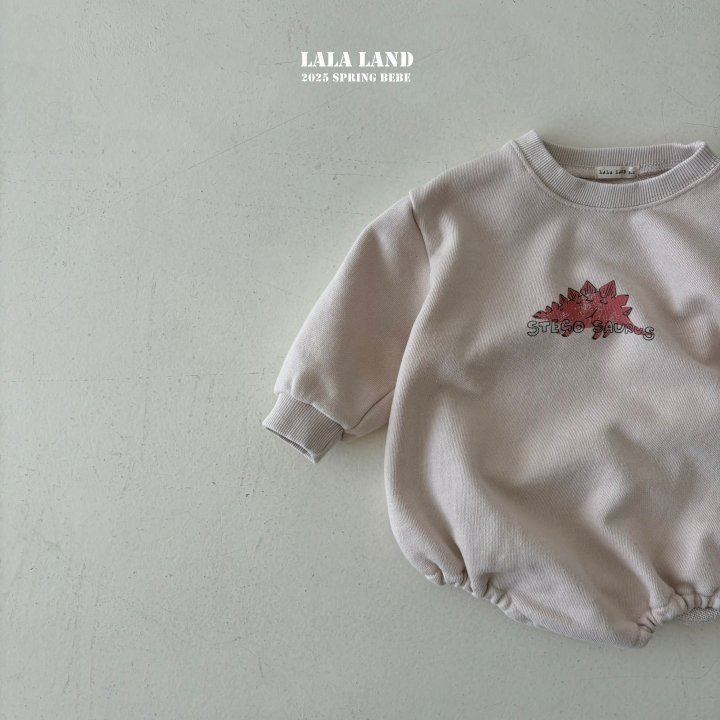 Lalaland - Korean Baby Fashion - #babygirlfashion - Bebe New Dino Suit - 5