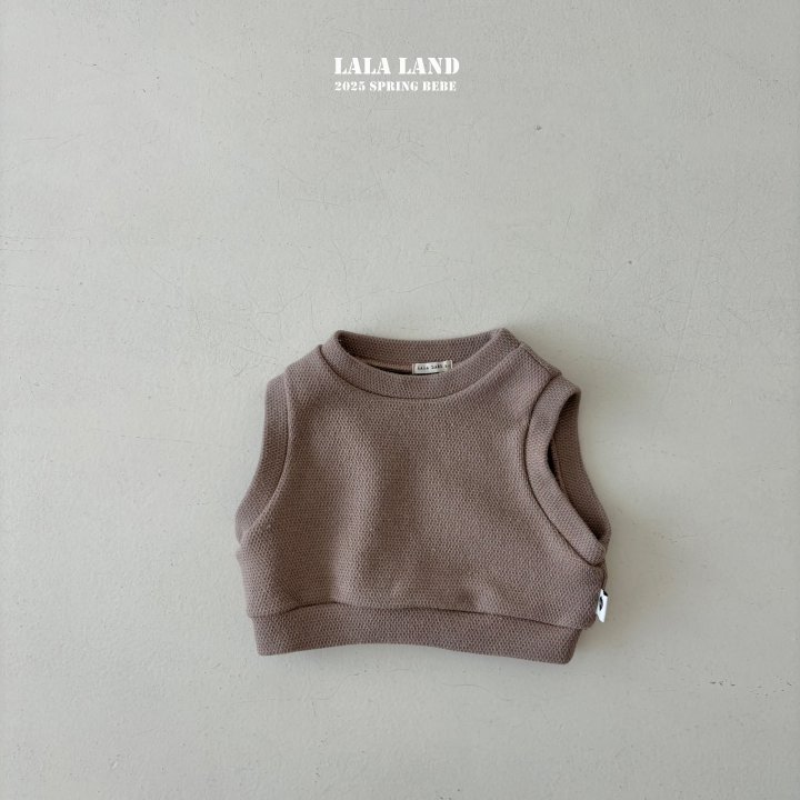Lalaland - Korean Baby Fashion - #babygirlfashion - Bebe Spring Knit Vest - 5