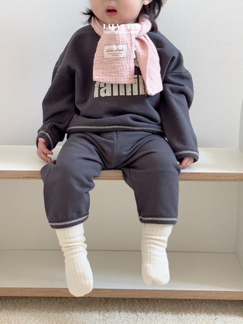 Lalaland - Korean Baby Fashion - #babygirlfashion - Bebe Love Stitch Sweatshirts - 11