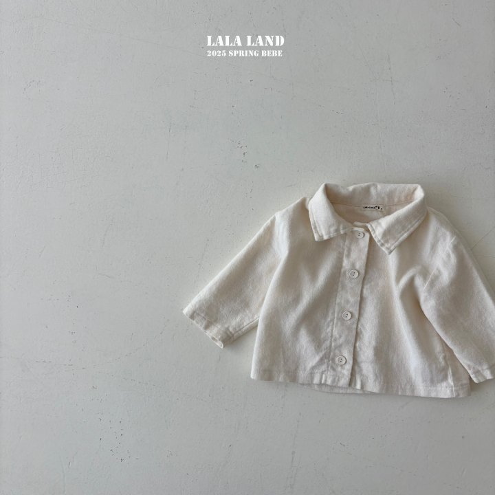 Lalaland - Korean Baby Fashion - #babyfever - Bebe Peach Shirt - 4