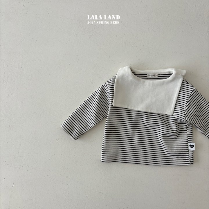Lalaland - Korean Baby Fashion - #babygirlfashion - Bebe Saint Sailor Tee - 3