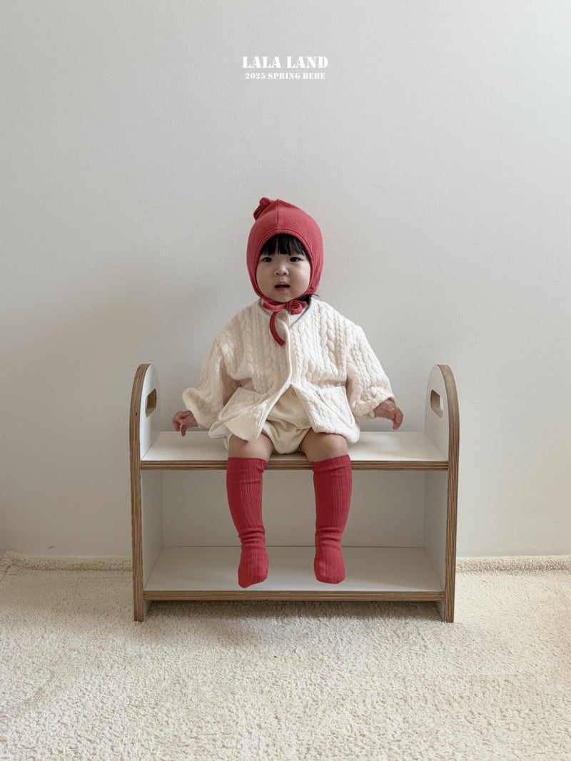 Lalaland - Korean Baby Fashion - #babylifestyle - Bebe Spring Quilted Jumper - 9