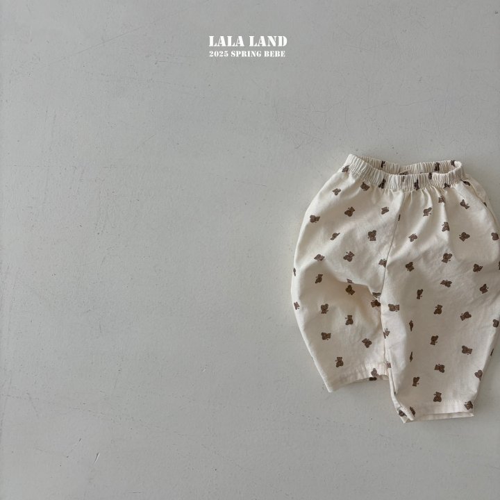 Lalaland - Korean Baby Fashion - #babylifestyle - Bebe Bear Body Pants - 3