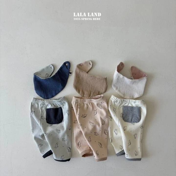 Lalaland - Korean Baby Fashion - #babylifestyle - Bebe Petit Dino Pants 
