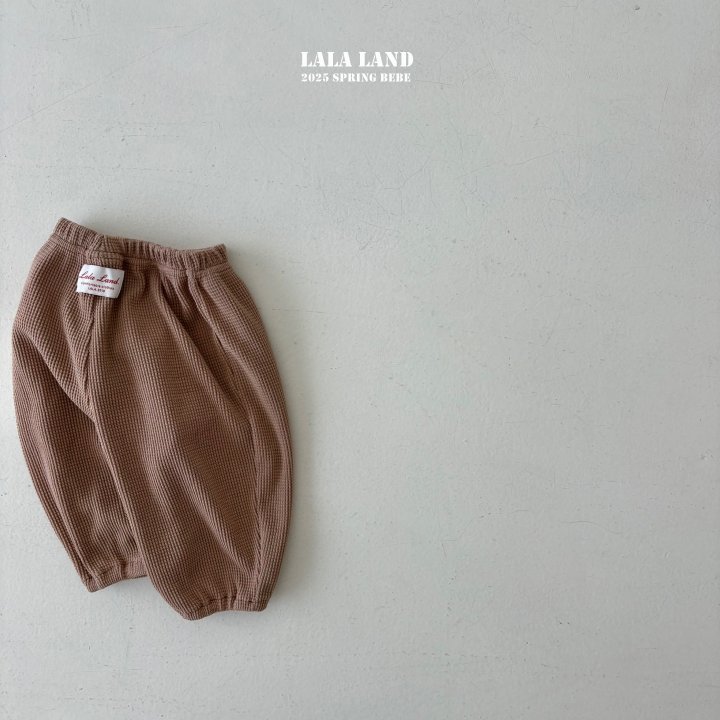 Lalaland - Korean Baby Fashion - #babylifestyle - Bebe Waffle Pants - 7