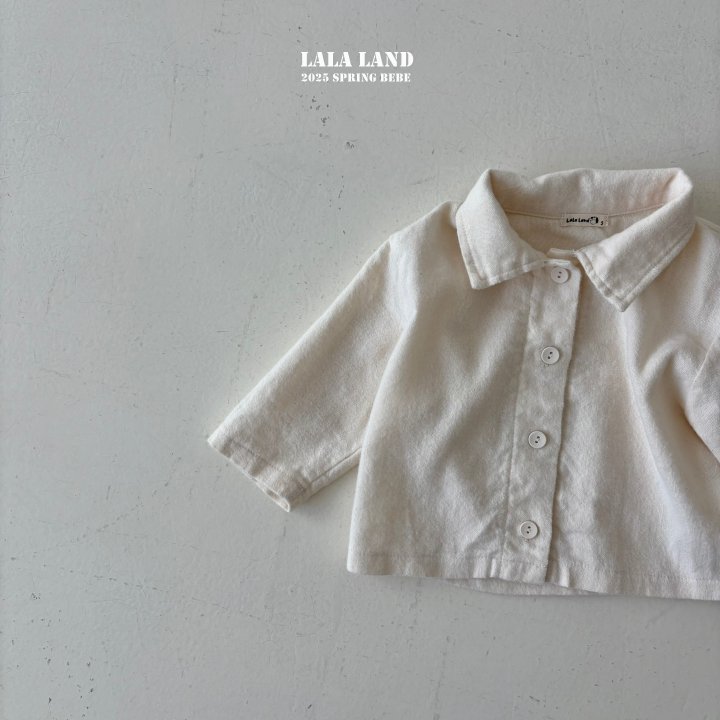 Lalaland - Korean Baby Fashion - #babylifestyle - Bebe Peach Shirt - 5