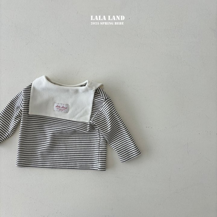 Lalaland - Korean Baby Fashion - #babygirlfashion - Bebe Saint Sailor Tee - 4