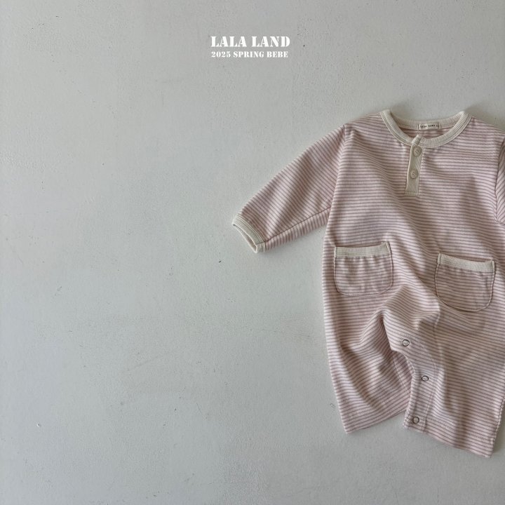 Lalaland - Korean Baby Fashion - #babyoninstagram - Bebe Milk Candy Suit - 9