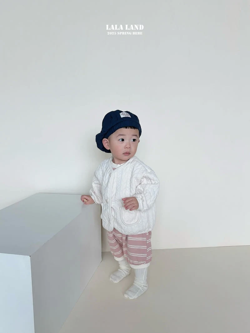 Lalaland - Korean Baby Fashion - #babyoninstagram - Bebe Spring Quilted Jumper - 10