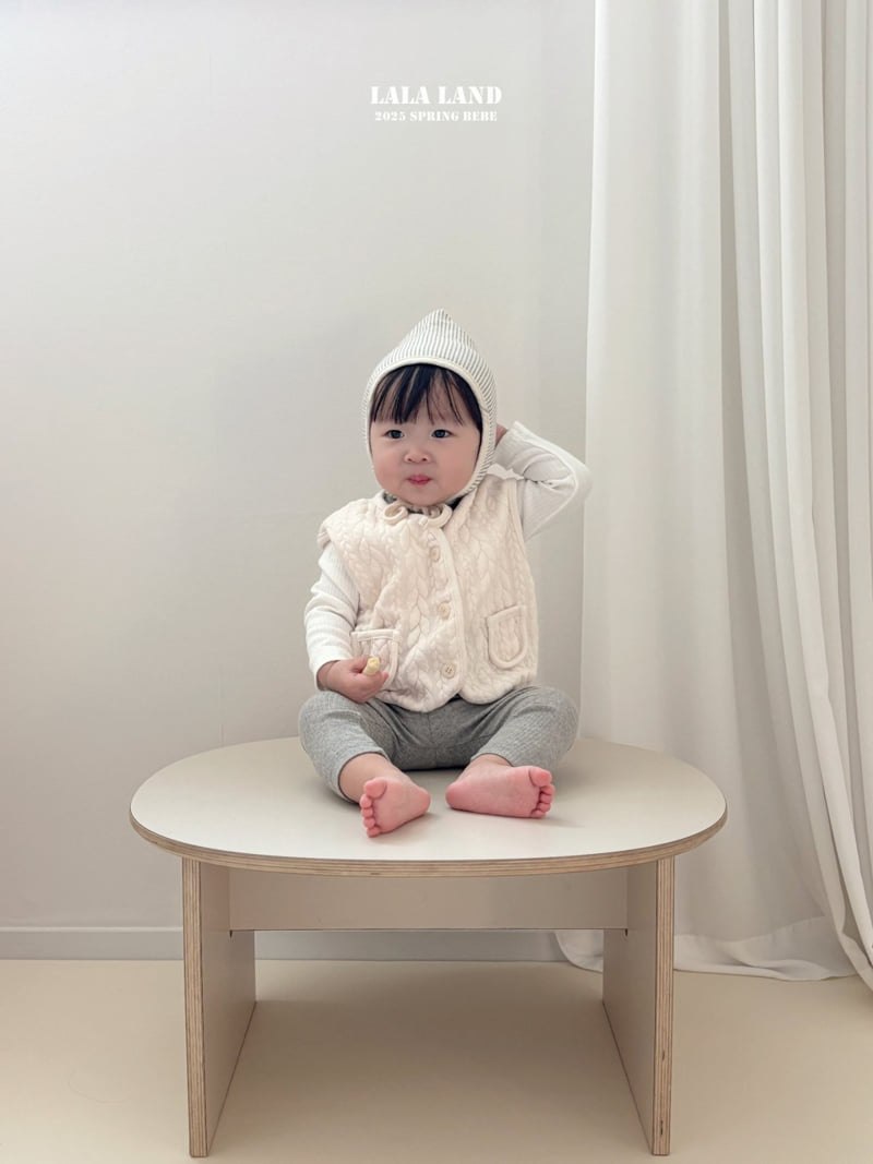 Lalaland - Korean Baby Fashion - #babyoninstagram - Bebe Twist Vest - 9