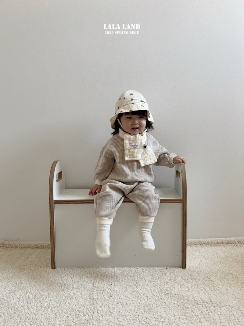 Lalaland - Korean Baby Fashion - #babyoninstagram - Bebe Triangle Waffle Sweatshirts - 11