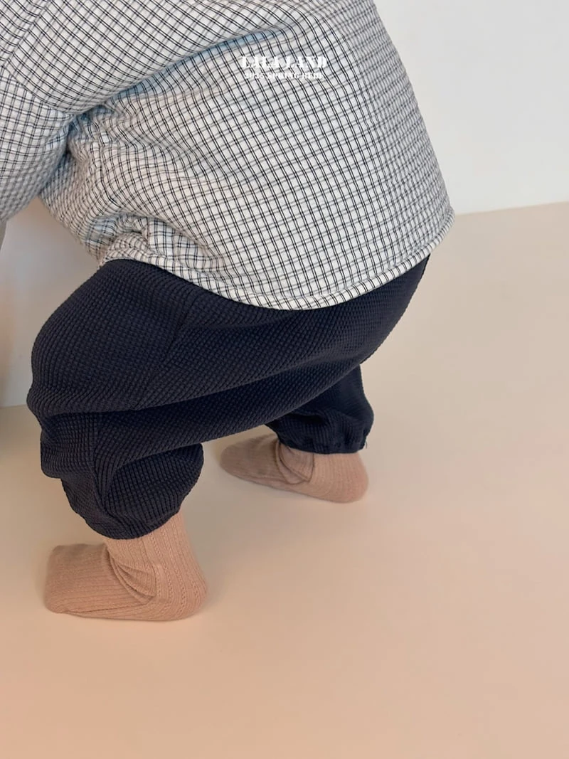Lalaland - Korean Baby Fashion - #babyoninstagram - Bebe Waffle Pants - 8