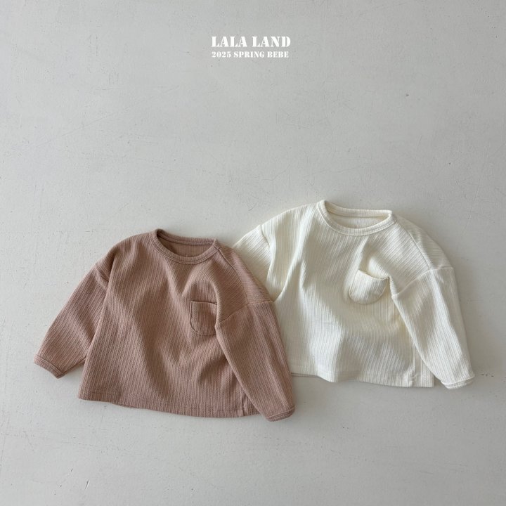 Lalaland - Korean Baby Fashion - #babyoninstagram - Bebe Eyelet Stitch Tee