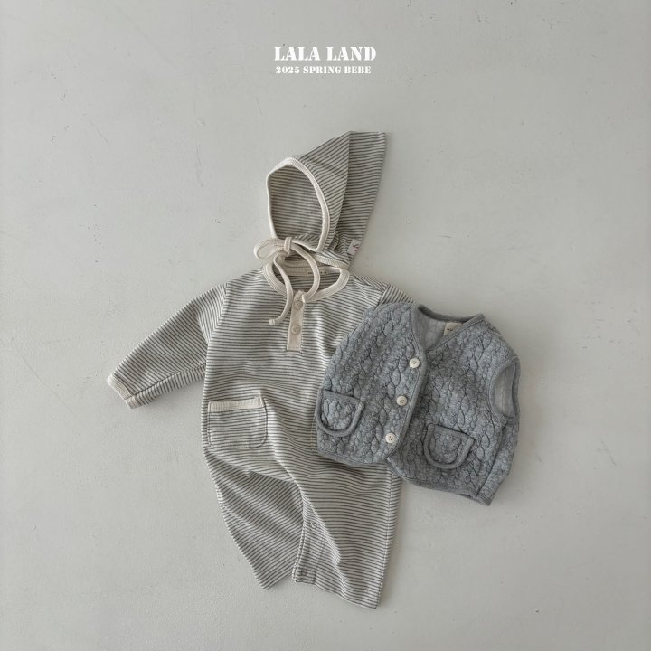 Lalaland - Korean Baby Fashion - #babyootd - Bebe Milk Bonnet - 11