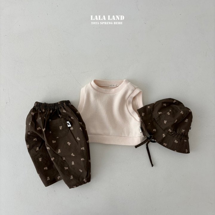 Lalaland - Korean Baby Fashion - #babyootd - Bebe Spring Knit Vest - 8