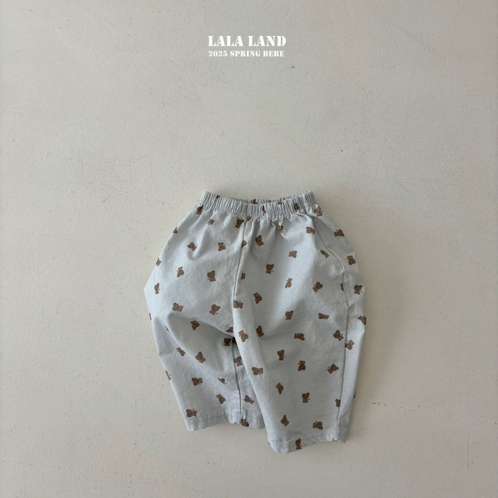 Lalaland - Korean Baby Fashion - #babyootd - Bebe Bear Body Pants - 5
