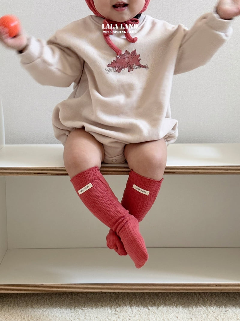 Lalaland - Korean Baby Fashion - #babyoutfit - Bebe New Dino Suit - 10