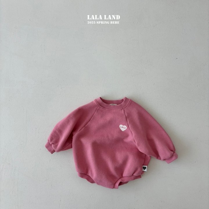 Lalaland - Korean Baby Fashion - #babyoutfit - Bebe Love Heart Suit - 8