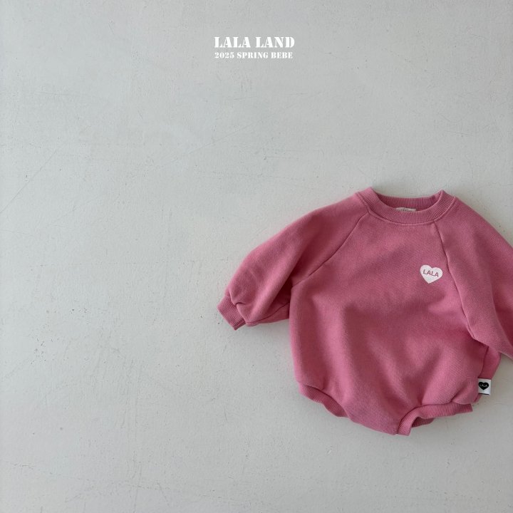 Lalaland - Korean Baby Fashion - #babyoutfit - Bebe Love Heart Suit - 9