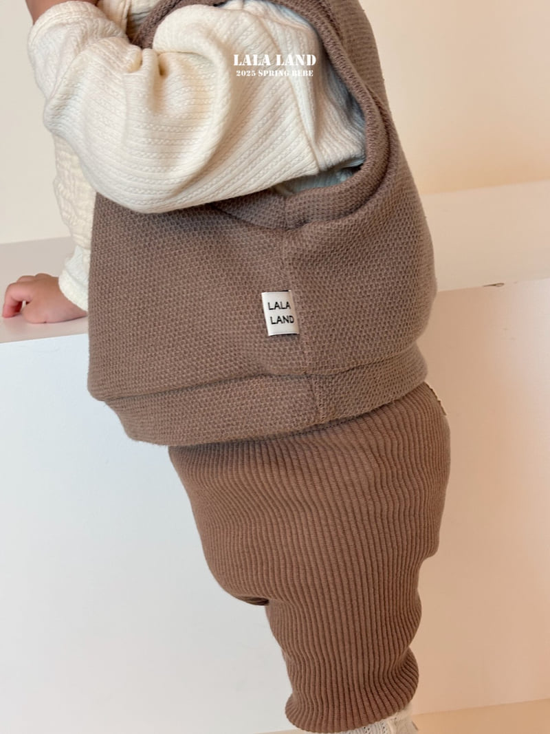 Lalaland - Korean Baby Fashion - #babyoutfit - Bebe Spring Knit Vest - 9