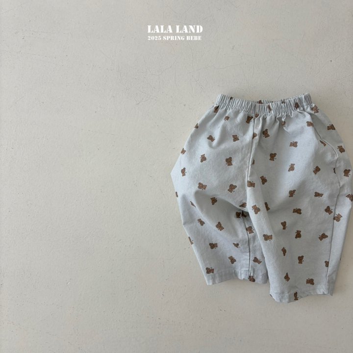 Lalaland - Korean Baby Fashion - #babyoutfit - Bebe Bear Body Pants - 6
