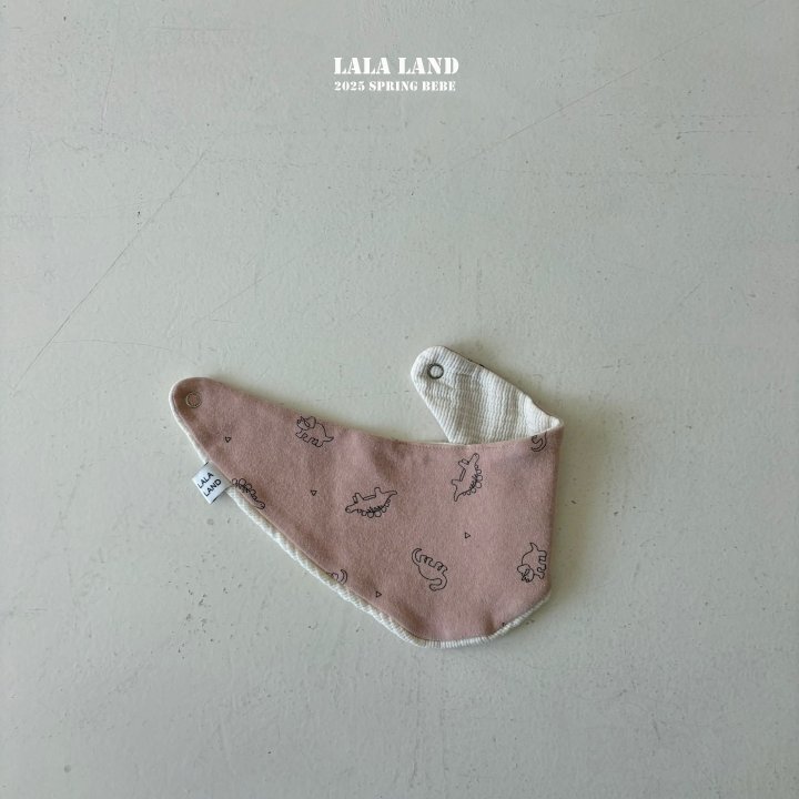 Lalaland - Korean Baby Fashion - #babyoutfit - Bebe Petit Dino Bib  - 5