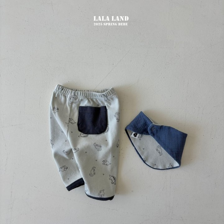 Lalaland - Korean Baby Fashion - #babyoutfit - Bebe Petit Dino Pants  - 5