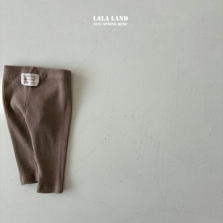 Lalaland - Korean Baby Fashion - #onlinebabyboutique - Bebe Chewy Ribbed Leggings - 5