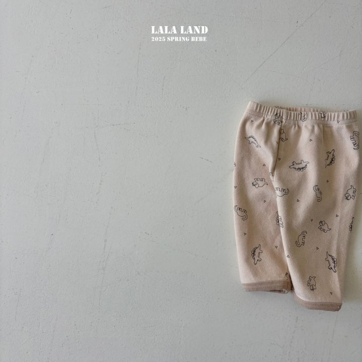 Lalaland - Korean Baby Fashion - #onlinebabyboutique - Bebe Petit Dino Pants  - 7