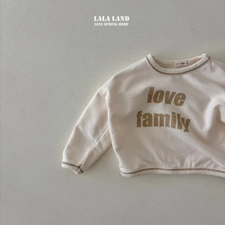 Lalaland - Korean Baby Fashion - #onlinebabyboutique - Bebe Love Stitch Sweatshirts - 3
