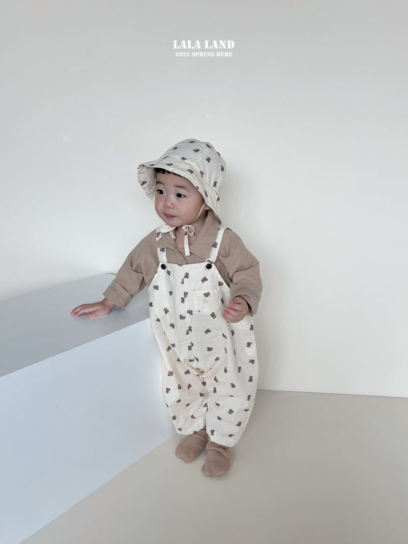 Lalaland - Korean Baby Fashion - #onlinebabyboutique - Bebe Peach Shirt - 11