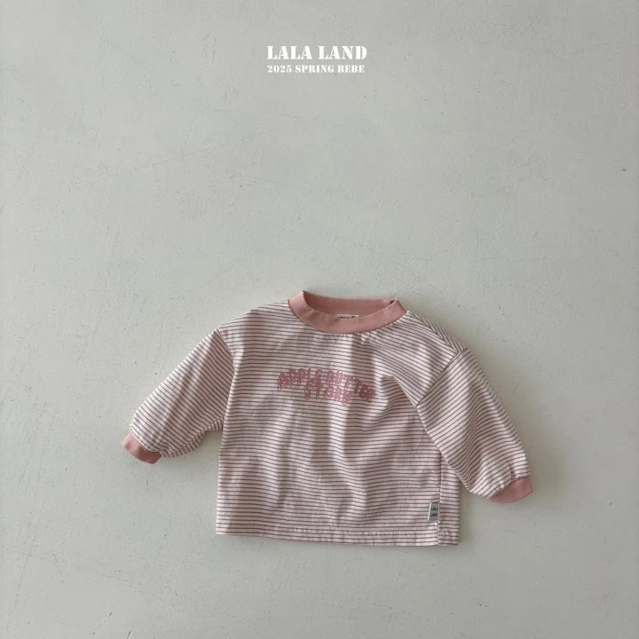 Lalaland - Korean Baby Fashion - #onlinebabyboutique - Bebe Apple Butter Raglan Tee - 7