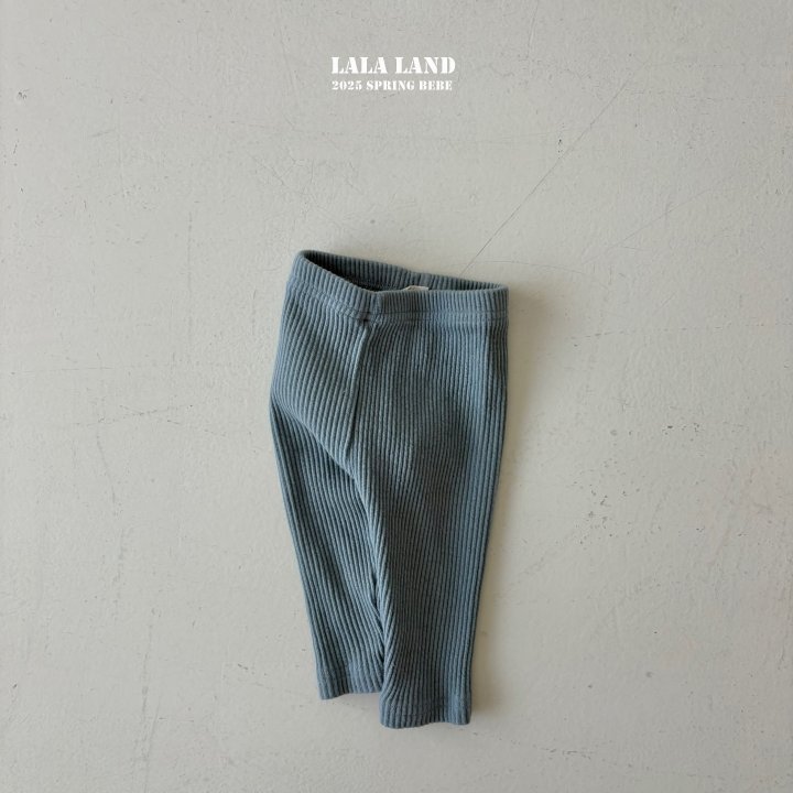 Lalaland - Korean Baby Fashion - #onlinebabyshop - Bebe Chewy Ribbed Leggings - 6
