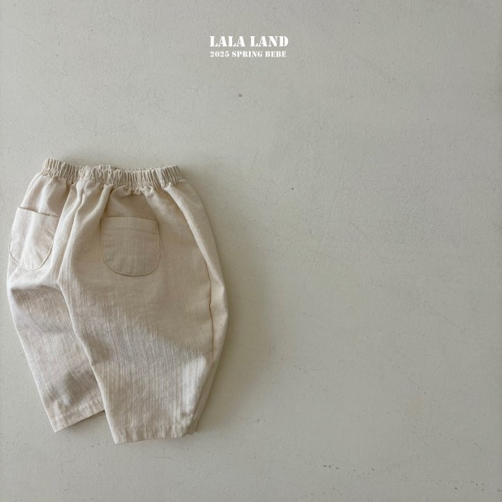 Lalaland - Korean Baby Fashion - #onlinebabyshop - Bebe Pocket Denim Pants  - 3